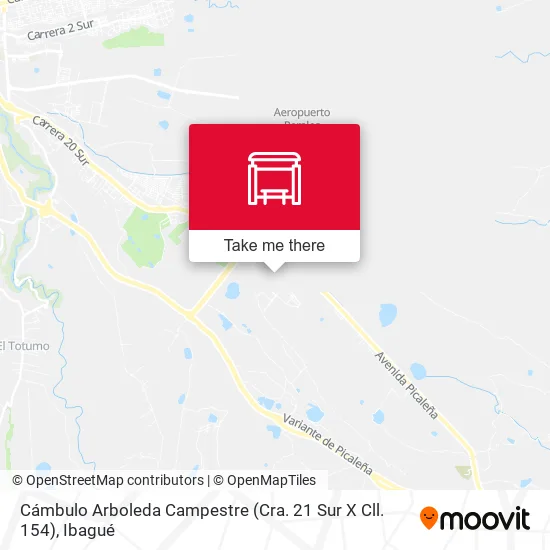 Mapa de Cámbulo Arboleda Campestre (Cra. 21 Sur X Cll. 154)