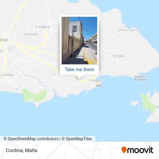 Cordina map