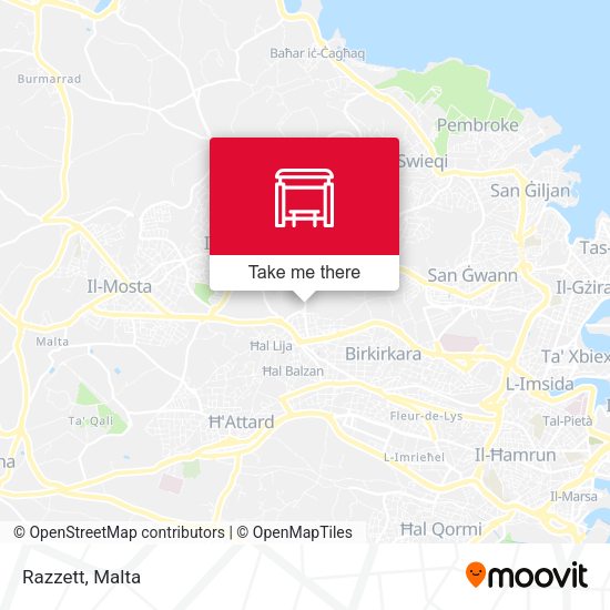 Razzett map