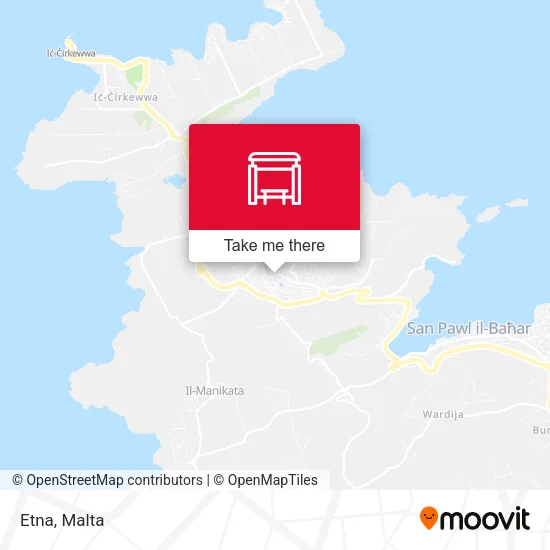 Etna map