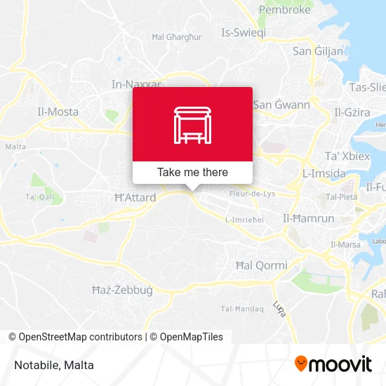 Notabile map