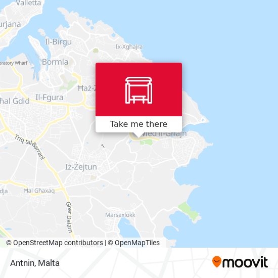 Antnin map