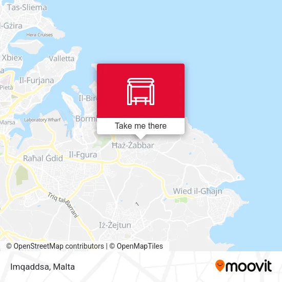 Imqaddsa map