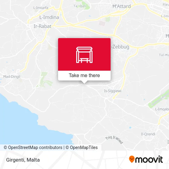 Girgenti map