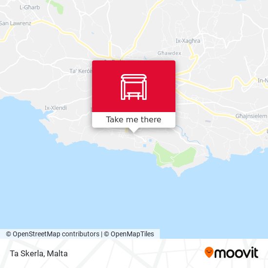 Ta Skerla map