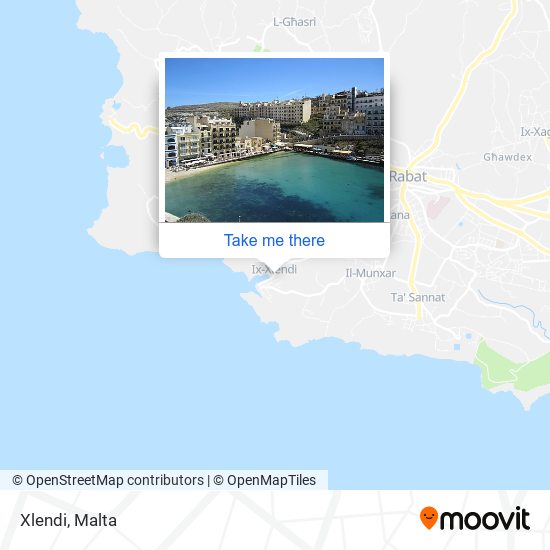 Xlendi map