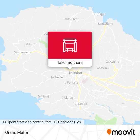 Orsla map