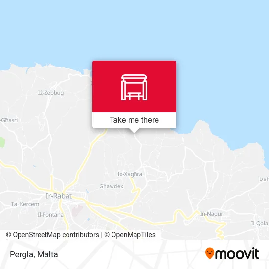 Pergla map