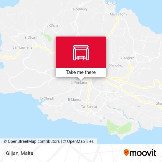 Giljan map