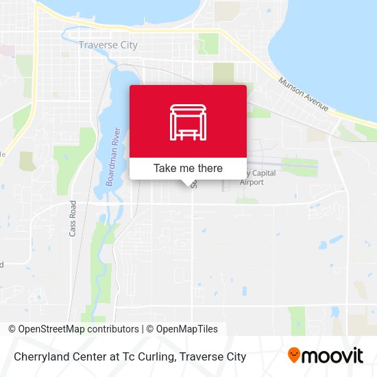 Mapa de Cherryland Center at Tc Curling