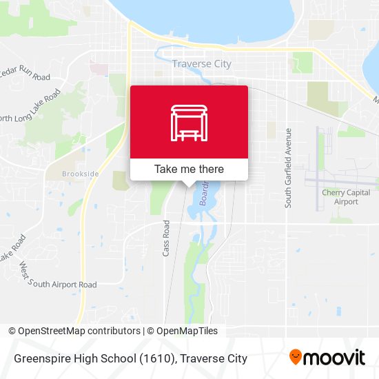 Greenspire High School (1610) map