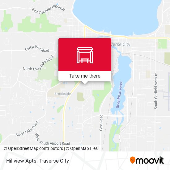 Hillview Apts map