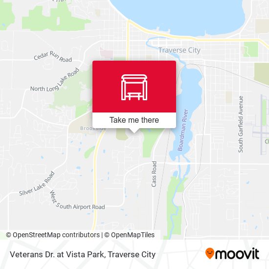 Mapa de Veterans Dr. at Vista Park