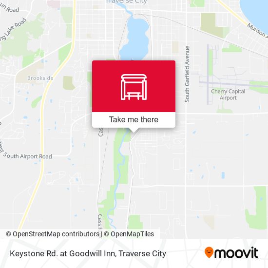 Keystone Rd. at Goodwill Inn map