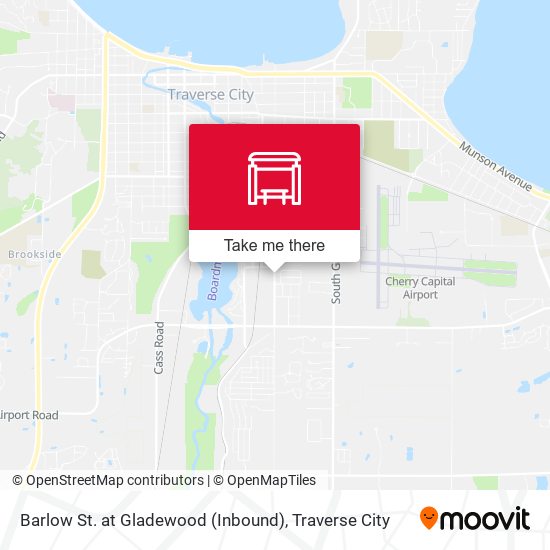 Barlow St. at Gladewood (Inbound) map