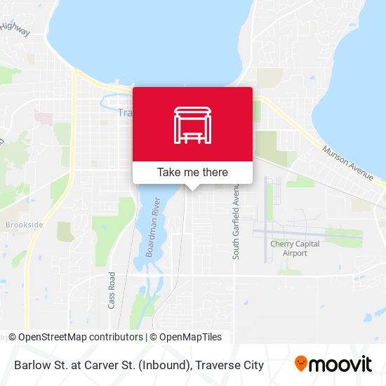 Barlow St. at Carver St. (Inbound) map