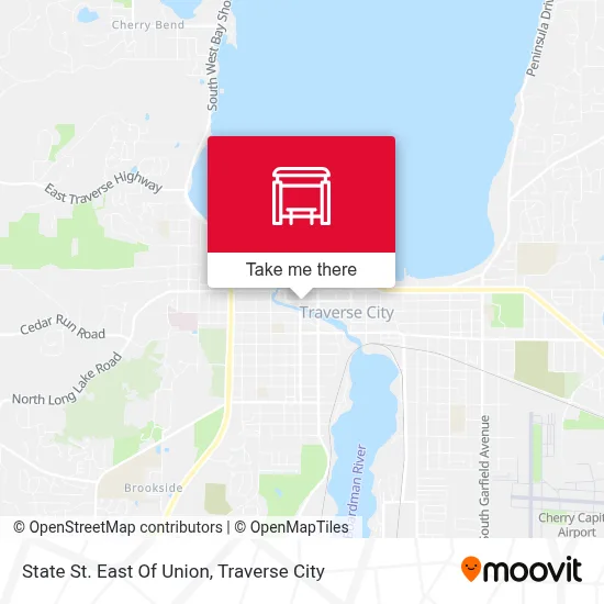 State St. East Of Union map