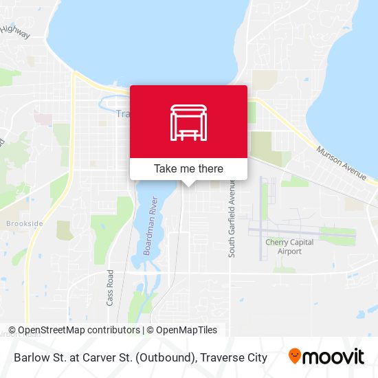Barlow St. at Carver St. (Outbound) map