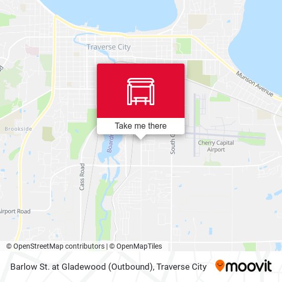 Barlow St. at Gladewood (Outbound) map