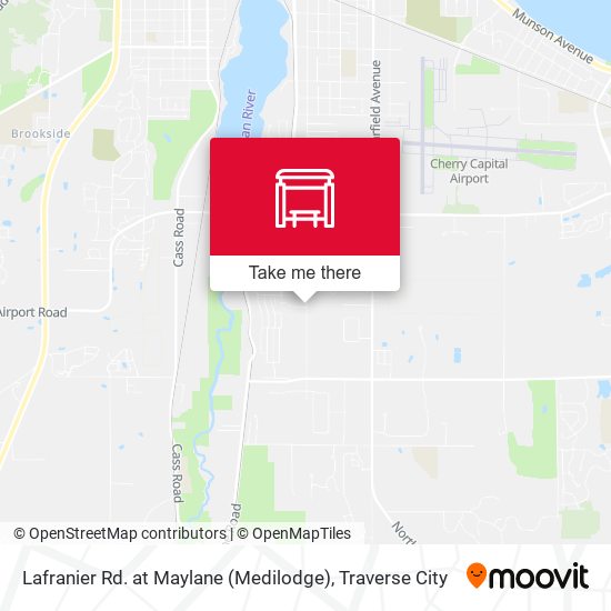Lafranier Rd. at Maylane (Medilodge) map