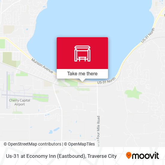 Us-31 at Economy Inn (Eastbound) map