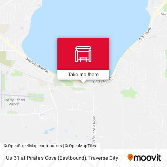 Us-31 at Pirate's Cove (Eastbound) map