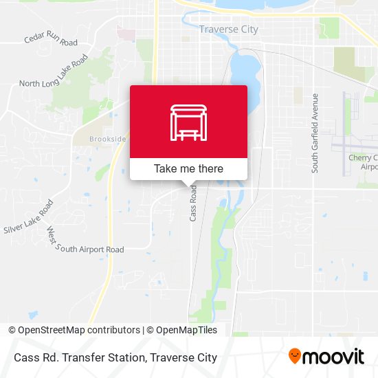 Cass Rd. Transfer Station map