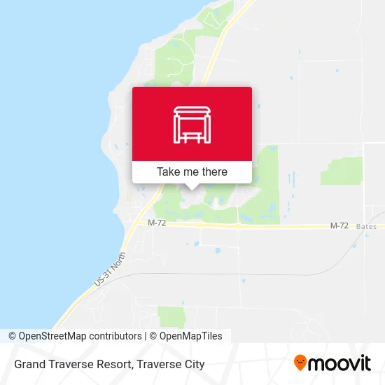 Grand Traverse Resort map