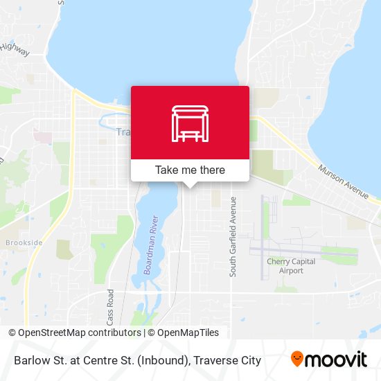 Barlow St. at Centre St. (Inbound) map