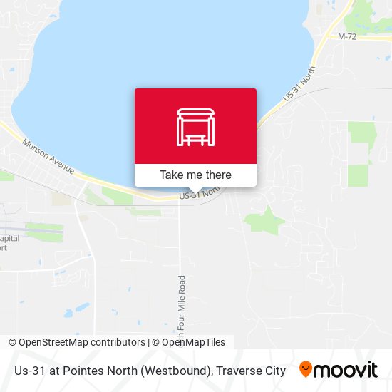 Us-31 at Pointes North (Westbound) map