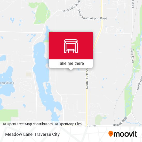 Mapa de Meadow Lane