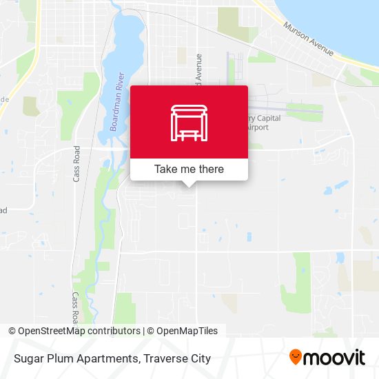 Sugar Plum Apartments map