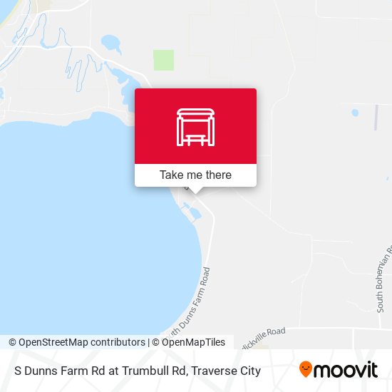 Mapa de S Dunns Farm Rd at Trumbull Rd