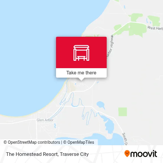 The Homestead Resort map