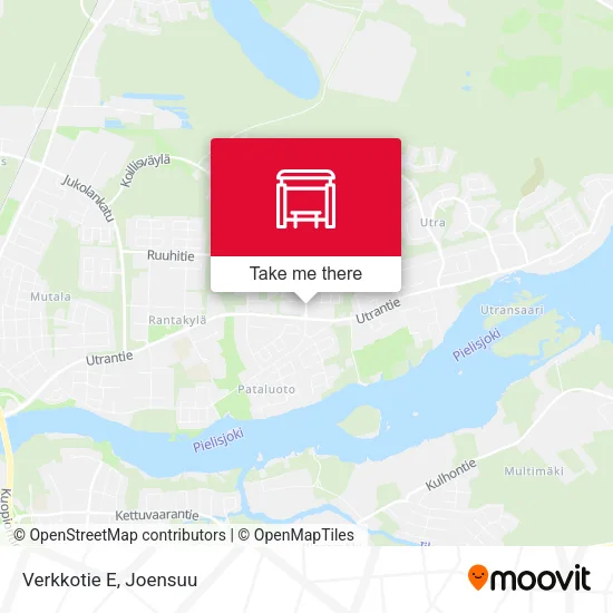 Verkkotie E map