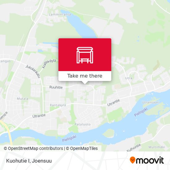 Kuohutie I map