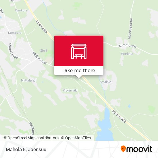Mähölä E map