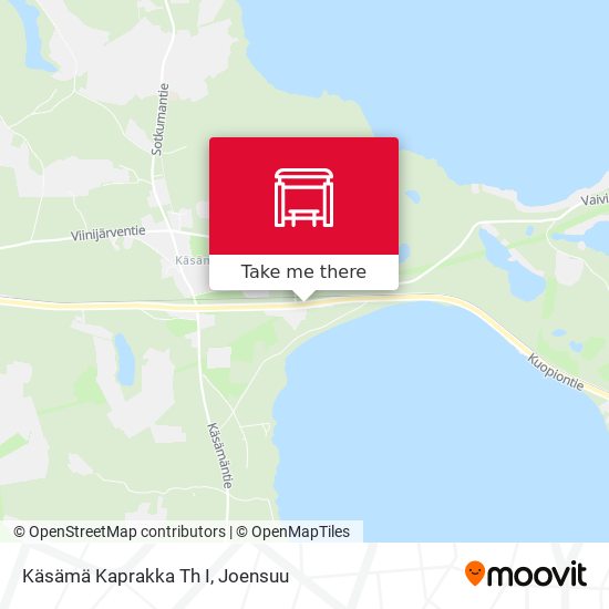 Käsämä Kaprakka Th I map