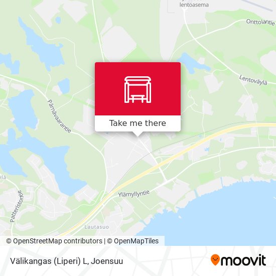 Välikangas (Liperi) L map
