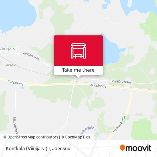 Kontkala (Viinijärvi) I map