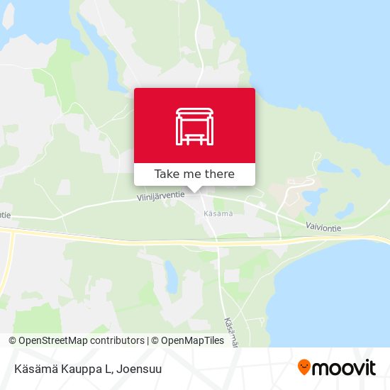 Käsämä Kauppa L map