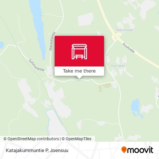 Katajakummuntie P map