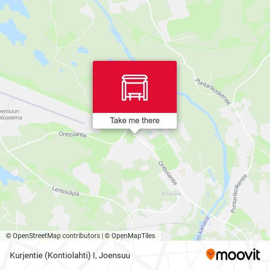 Kurjentie (Kontiolahti) I map