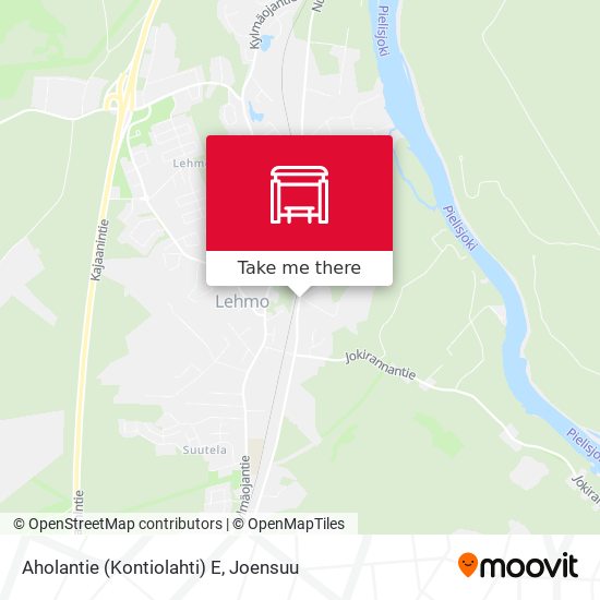 Aholantie (Kontiolahti) E map