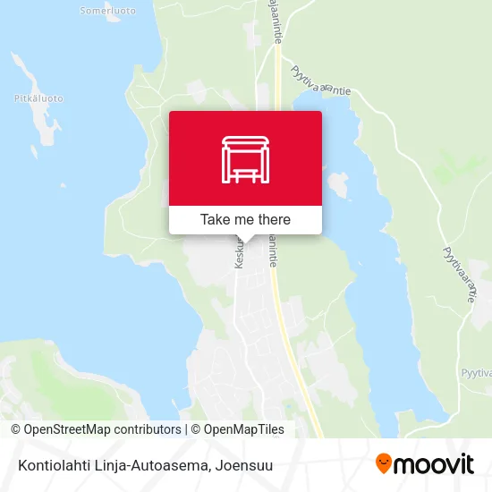 Kontiolahti Linja-Autoasema map