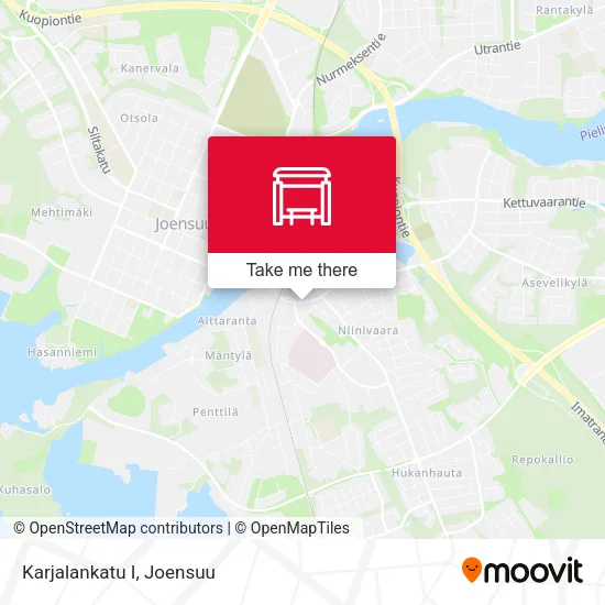 Karjalankatu East map