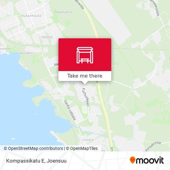 Kompassikatu E map