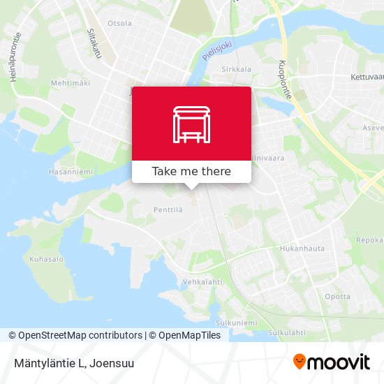 Mäntyläntie L map