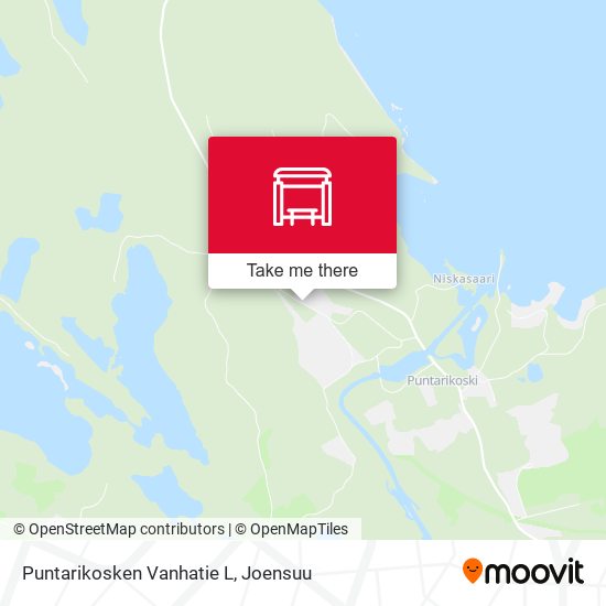 Puntarikosken Vanhatie L map