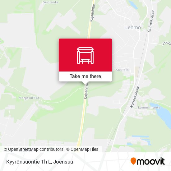 Kyyrönsuontie Th L map